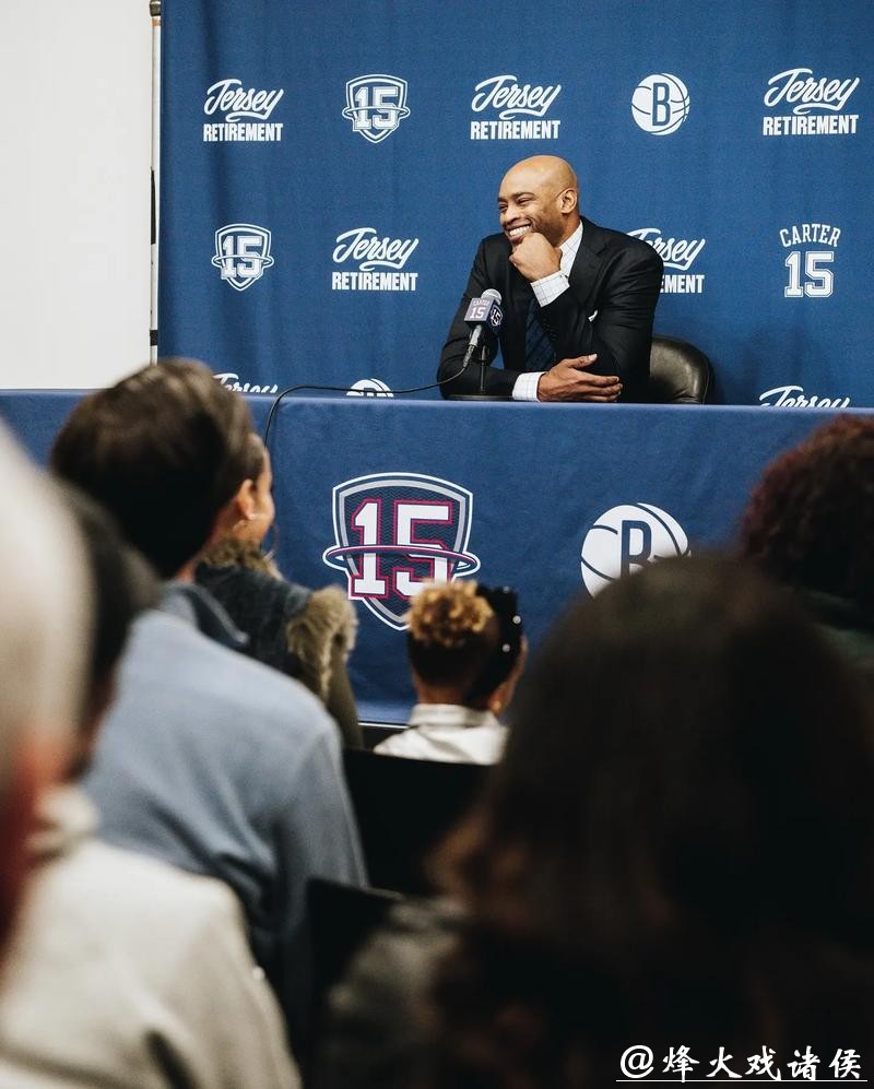 卡特谈将被篮网退役球衣：梦想成真 心存感激